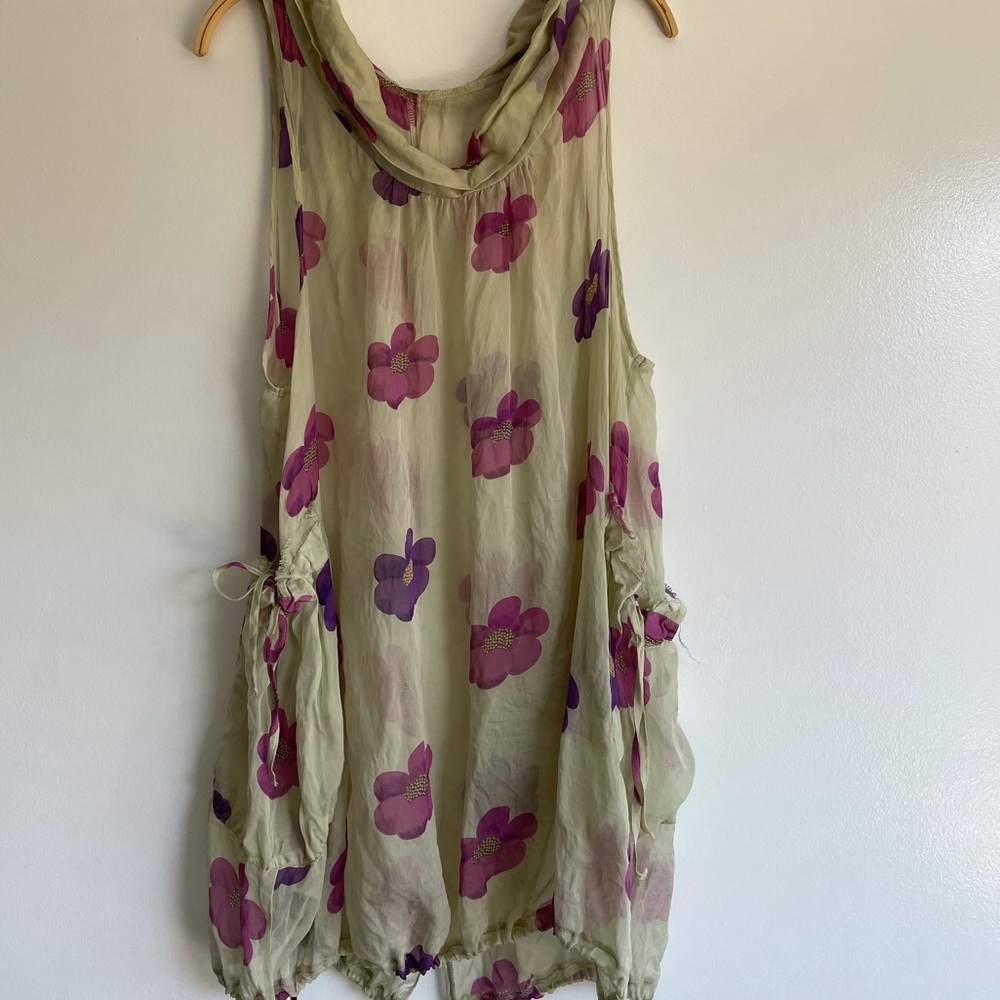 100% Silk Top